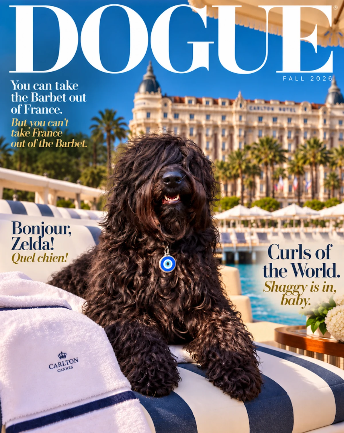 Zelda on the French Riviera — DOGUE
